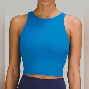 Lululemon Align High Neck Tank Top Poolside Blue Size 6